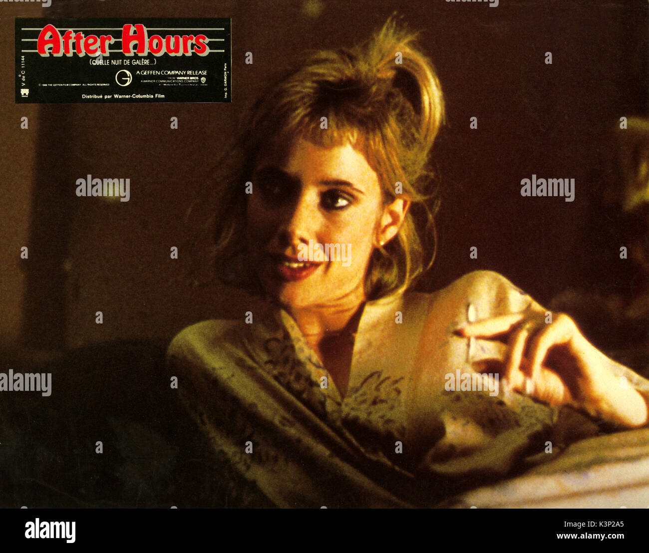 AFTER HOURS [US 1985] PATRICIA ARQUETTE     Date: 1985 Stock Photo