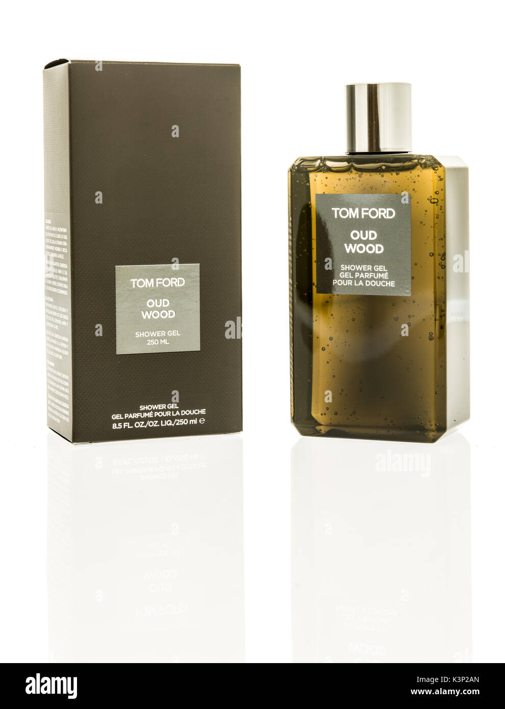 Winneconne WI 1 September 2017 A bottle of Tom Ford Oud Wood