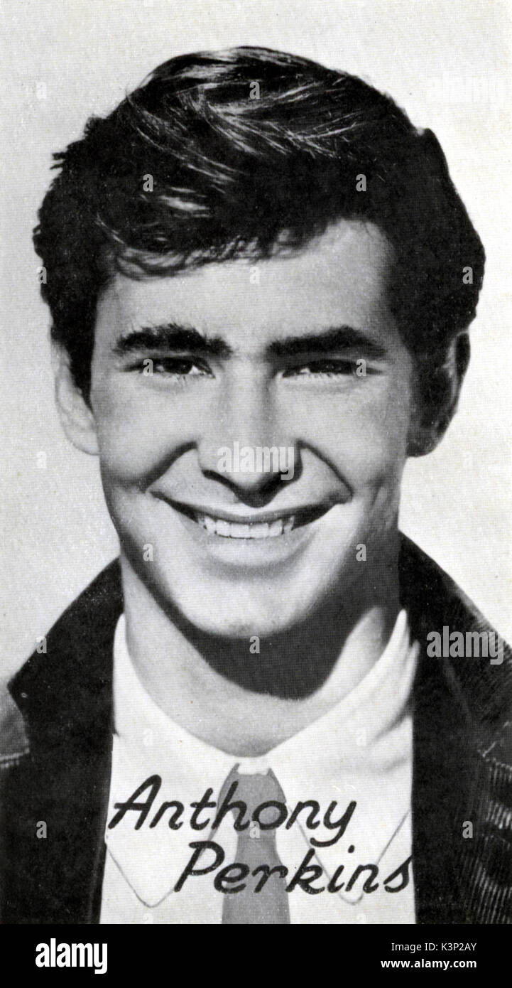 ANTHONY PERKINS [1932 - 1992] Actor Date: 1992 Stock Photo - Alamy