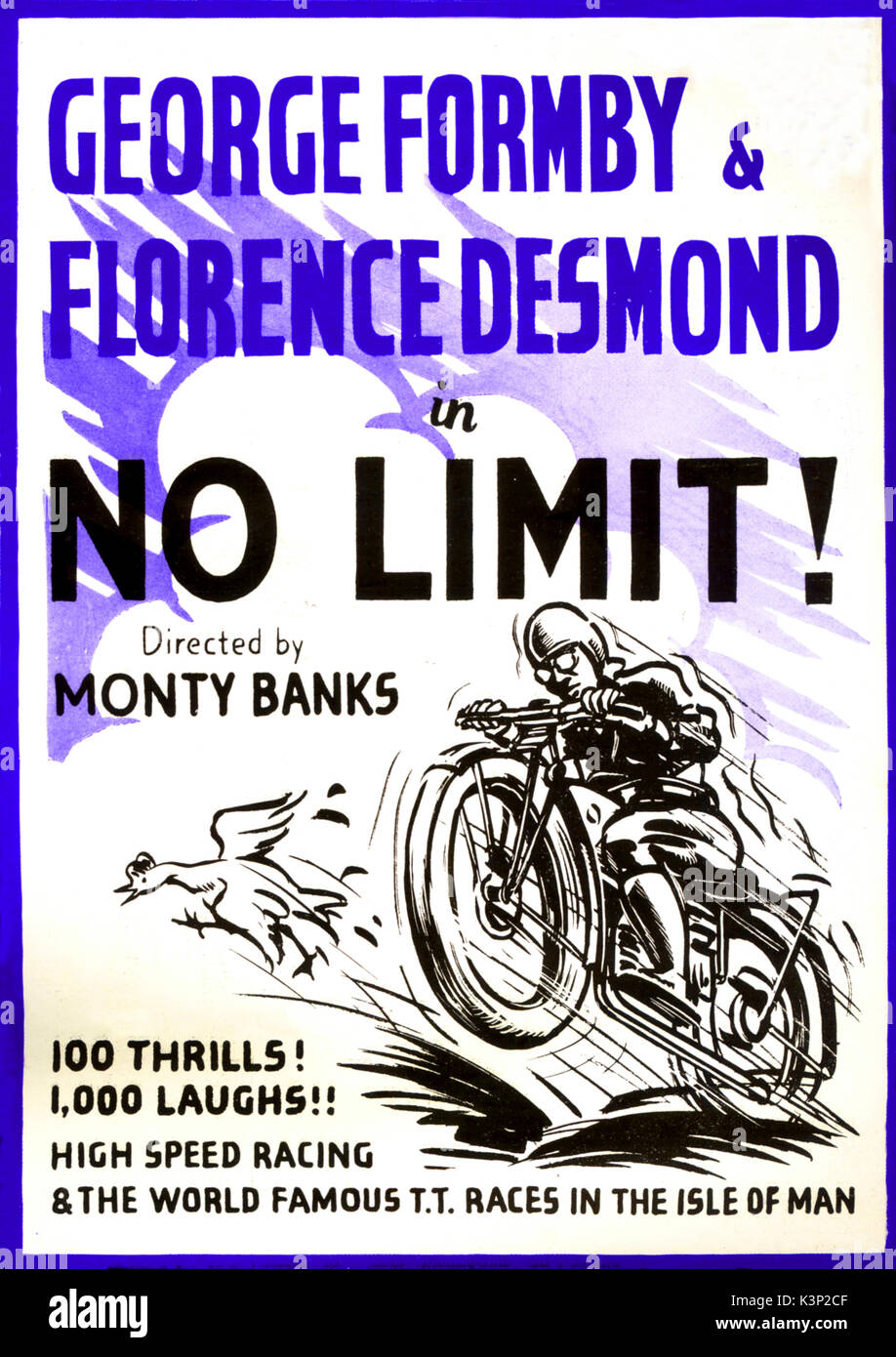 NO LIMIT [BR 1935] GEORGE FORMBY     Date: 1935 Stock Photo