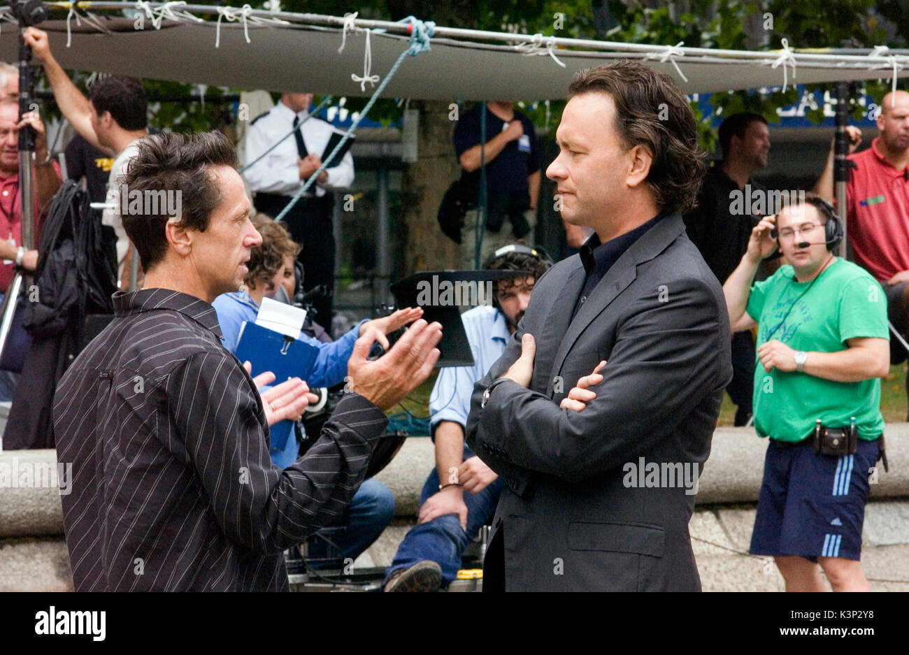 THE DA VINCI CODE [US / MALTA / FR / BR 2006] Producer BRIAN GRAZER, TOM HANKS     Date: 2006 Stock Photo