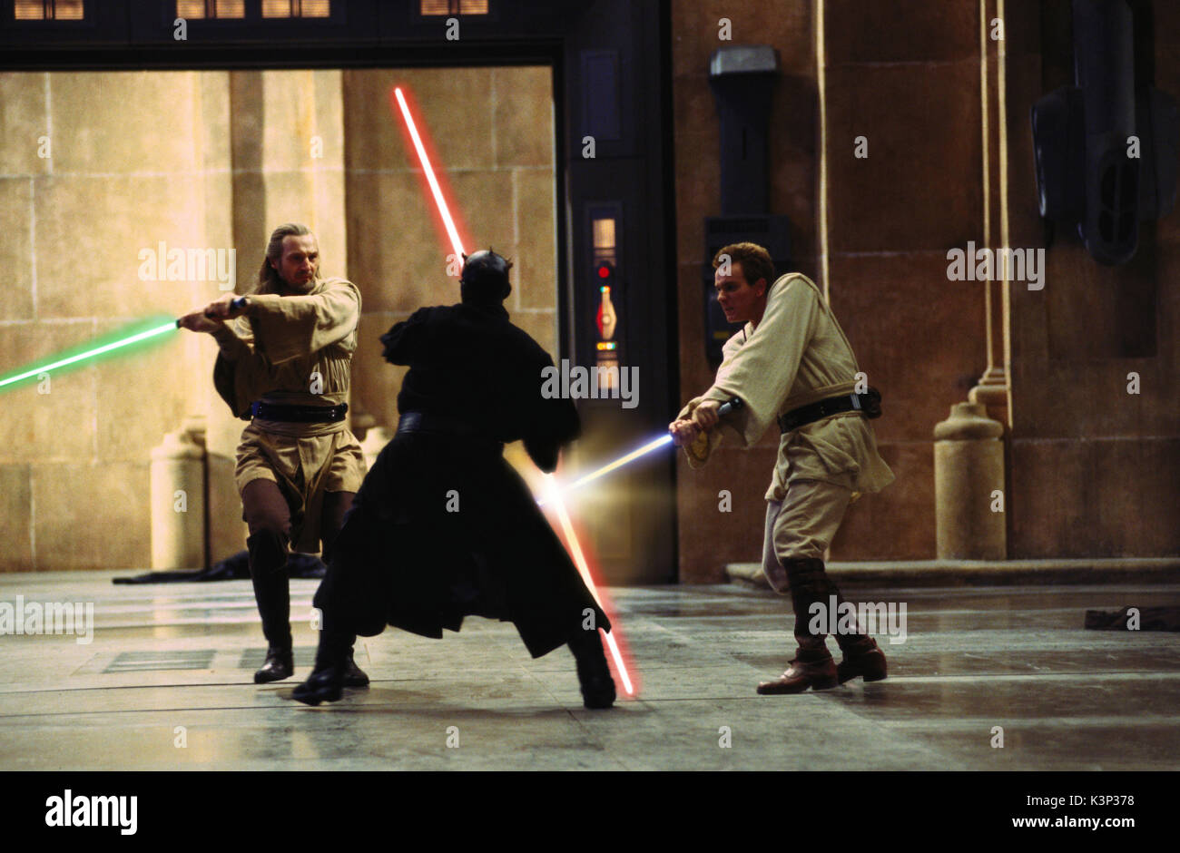 STAR WARS: THE PHANTOM MENACE (1999) - Qui-Gon Jinn's (Liam Neeson)  Lightsaber