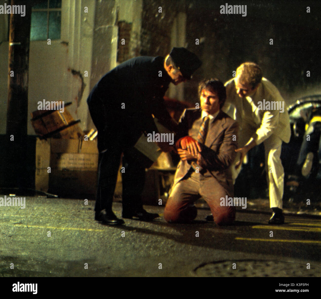 MEAN STREETS [US 1973] HARVEY KEITEL [centre]     Date: 1973 Stock Photo
