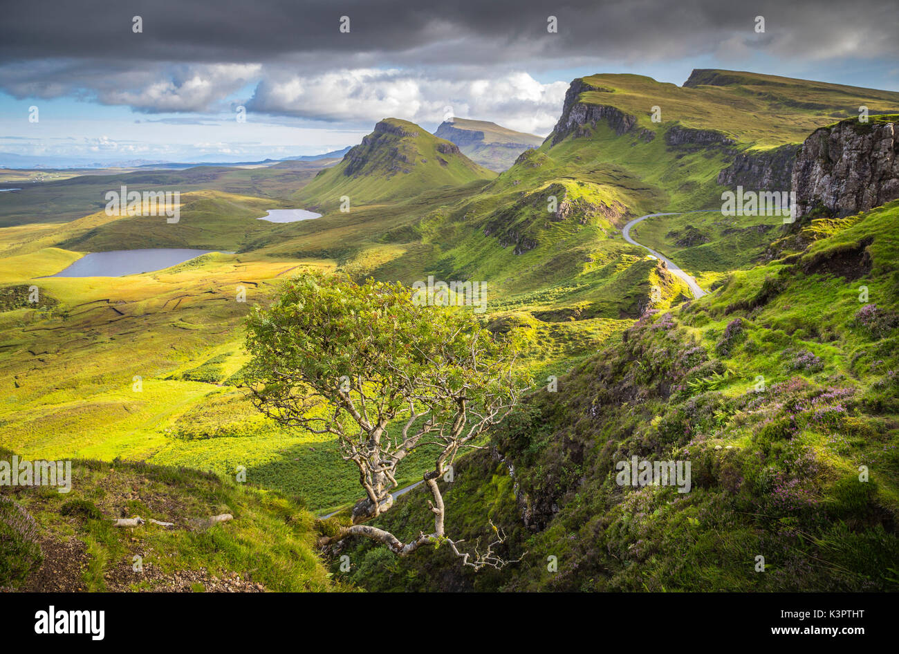 Quiraing Isle Of Skye Scotland Stock Photo Alamy