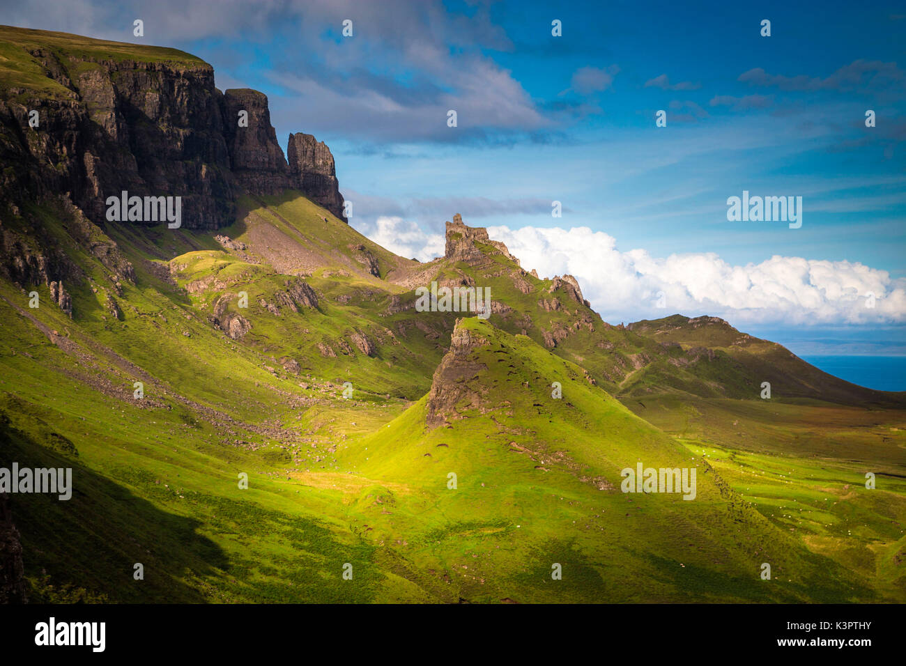 Quiraing Isle Of Skye Scotland Stock Photo Alamy