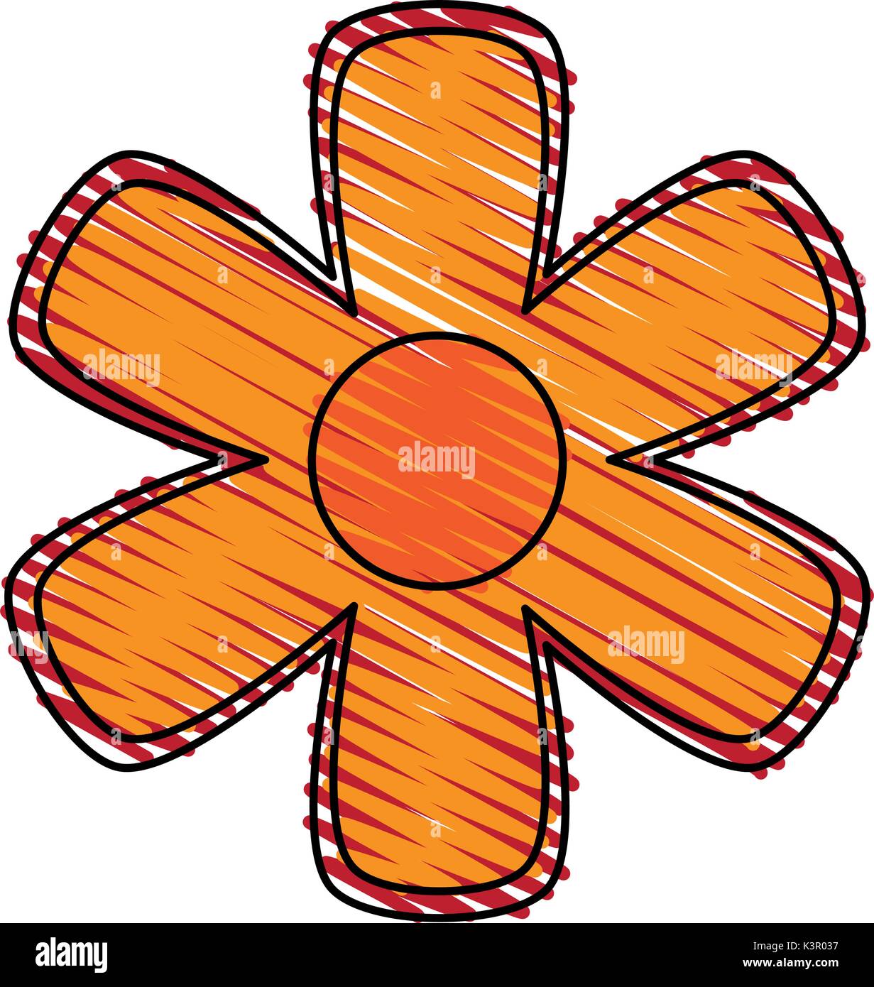 Isolated flower design Stock Vector Image & Art - Alamy