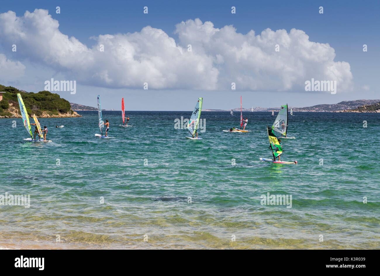 Windsurfing Sardinia High Resolution Stock Photography and Images Alamy