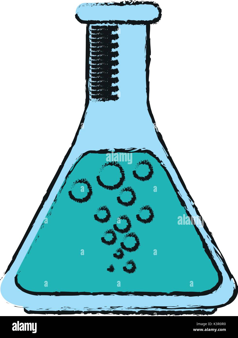 Isolated science flask design Stock Vector Image & Art - Alamy