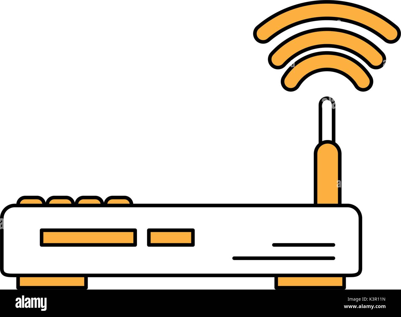 Isolated wifi design Stock Vector Image & Art - Alamy