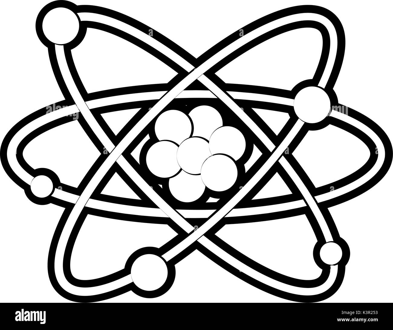 Isolated atom design Stock Vector Image & Art - Alamy