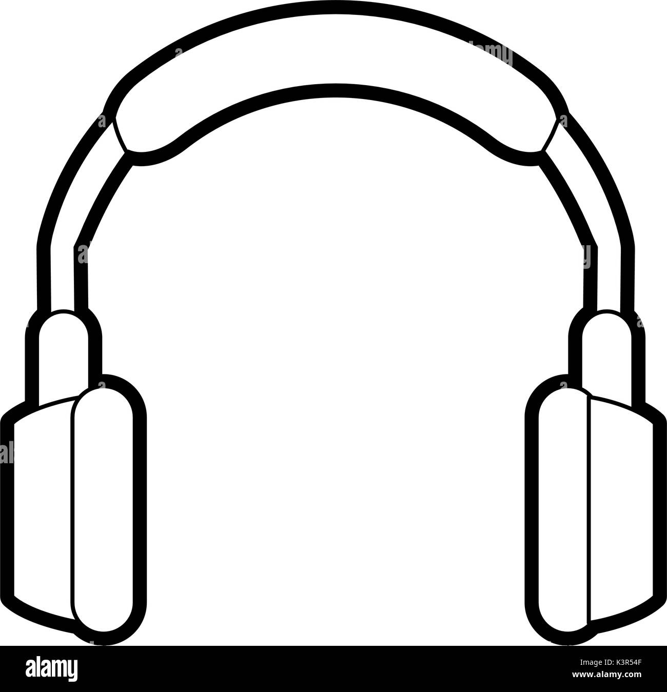 Isolated headphone design Stock Vector Image & Art - Alamy