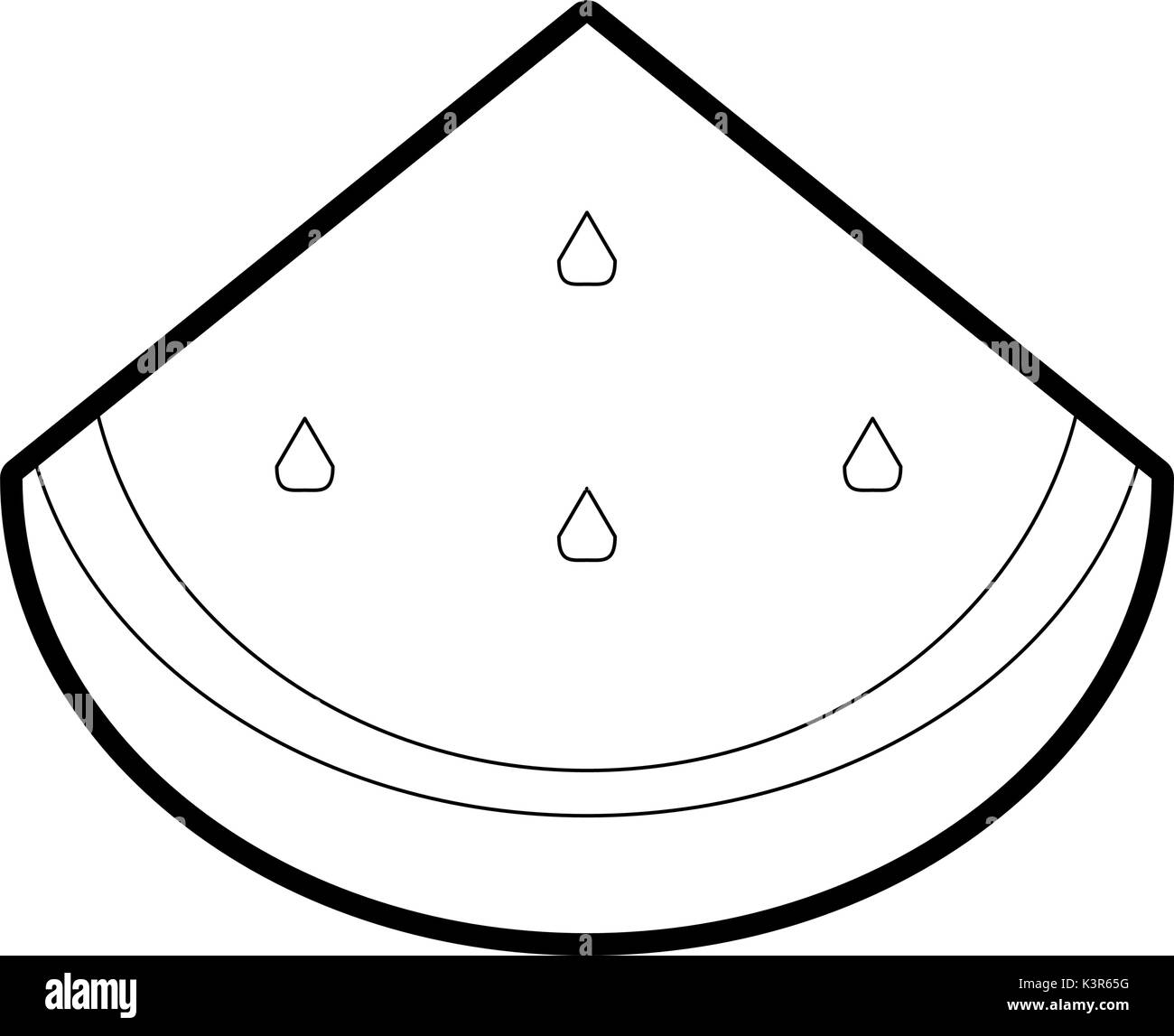 Isolated watermelon design Stock Vector Image & Art - Alamy