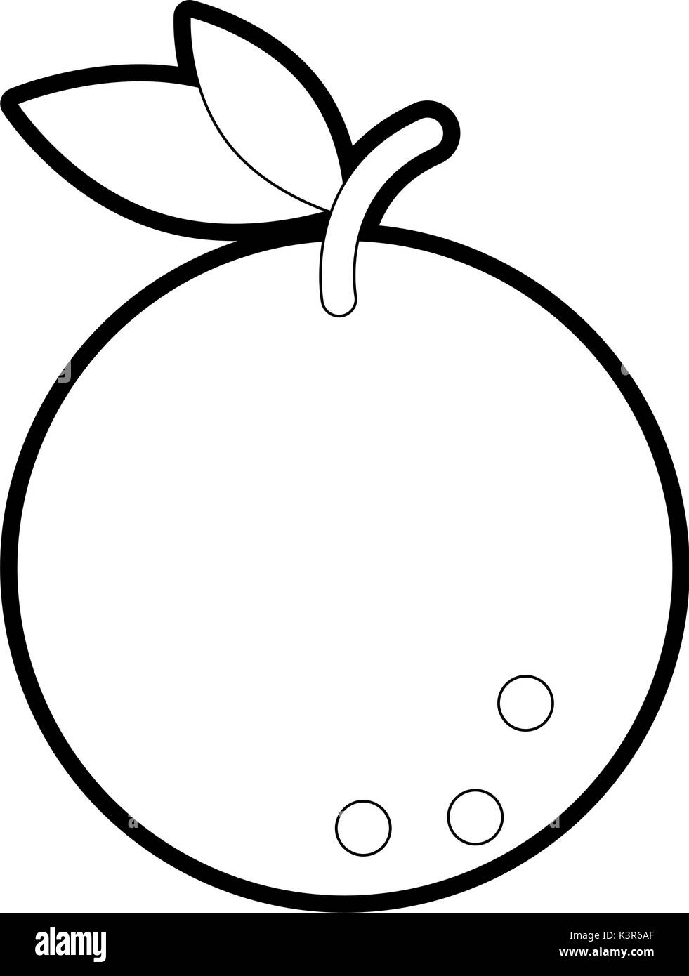 Orange Black And White Clipart