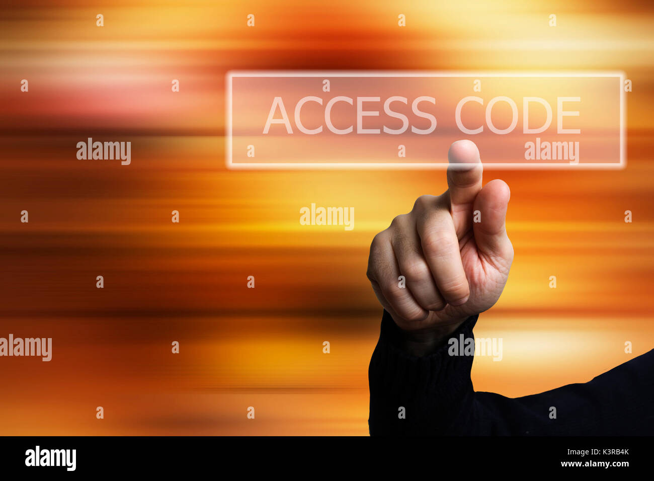 secure access code concept Stock Photo Alamy