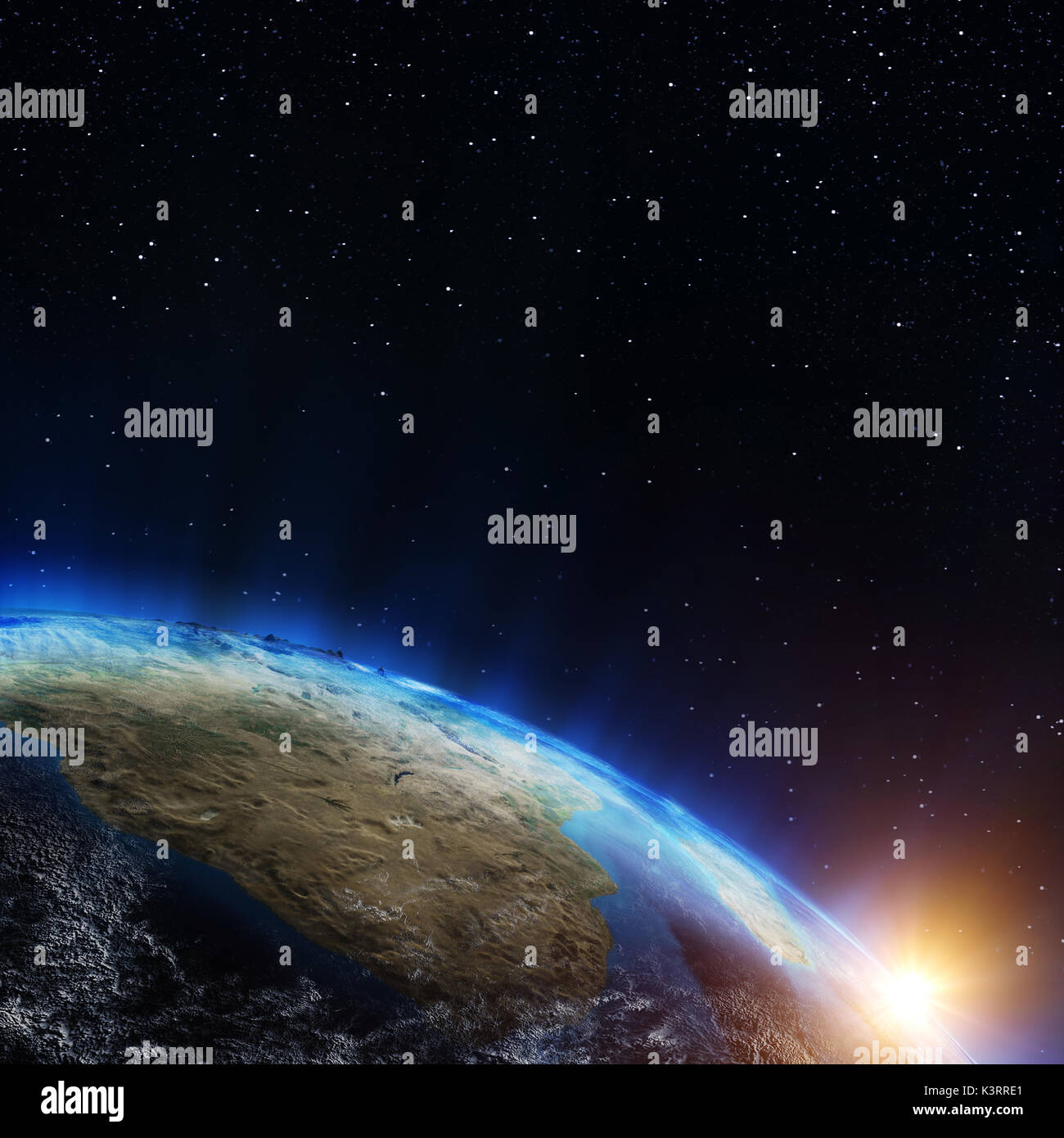 south-africa-3d-rendering-stock-photo-alamy