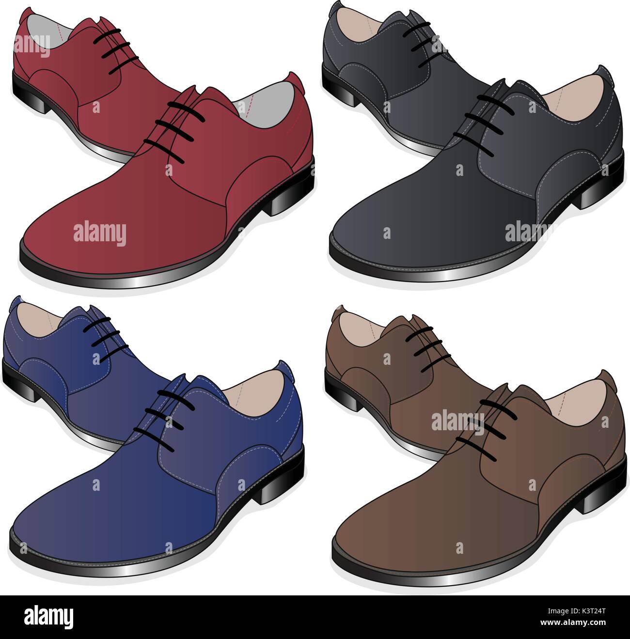 men shoes illustration isolated set Stock Vector Image & Art - Alamy