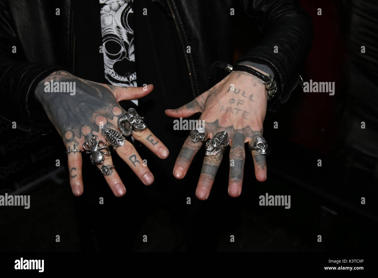 Sideshow Rapper Metal Work London, UK. 3rd Sep, 2017. The Metal Work Factory was the place to be ...