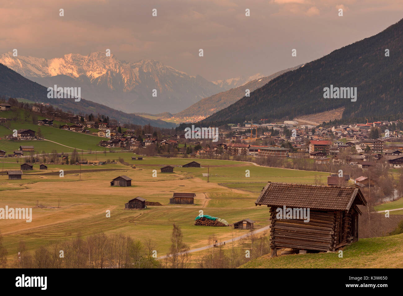 Neustift im Stubaital, Stubaital, Innsbruck-Land, Tirol - Tyrol, Austria, Europe Stock Photo