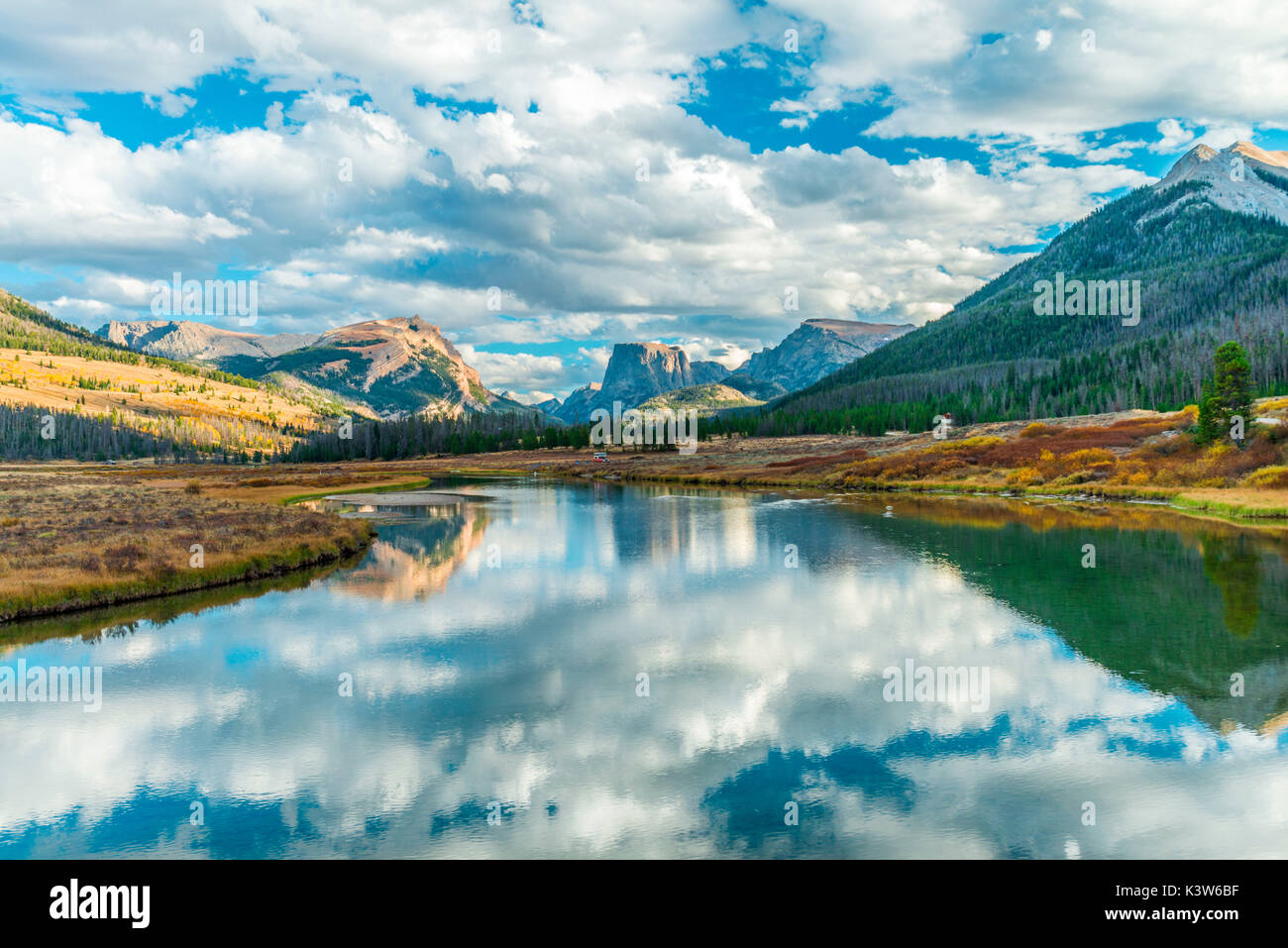 Teton-Bridger wilderness, Wyoming, U.S.A. Stock Photo