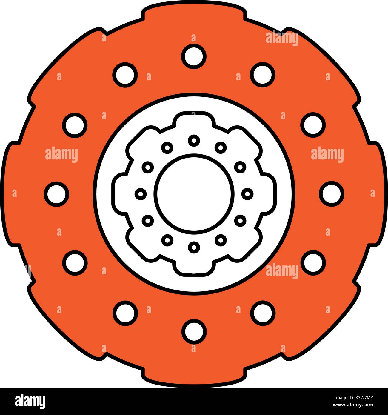 Isolated gear design Stock Vector Image & Art - Alamy