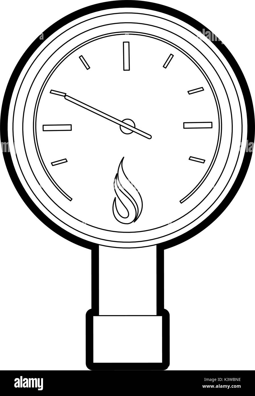 Isolated pressure gauge design Stock Vector Image & Art Alamy