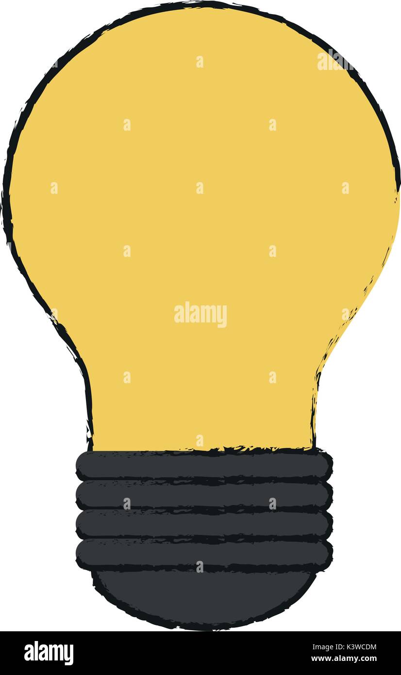 Isolated light bulb design Stock Vector Image & Art - Alamy
