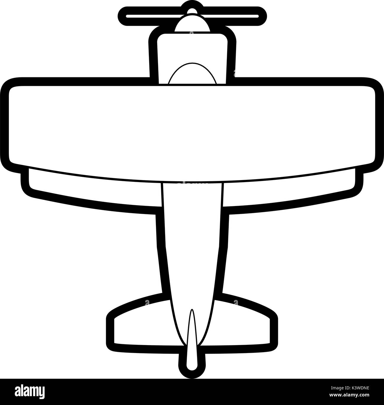 Passenger Plane Black and White Stock Photos & Images - Alamy