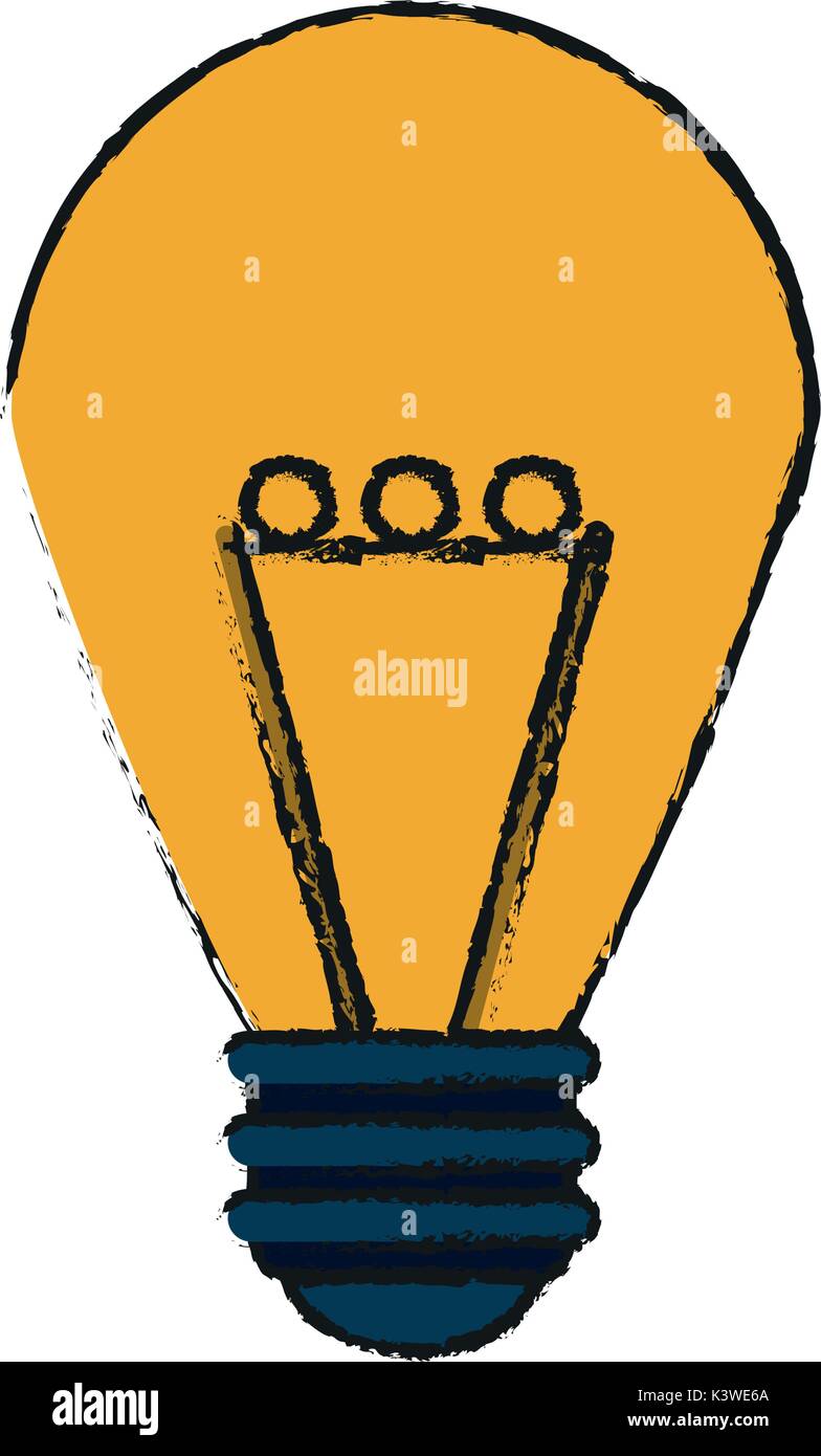 Isolated light bulb design Stock Vector Image & Art - Alamy