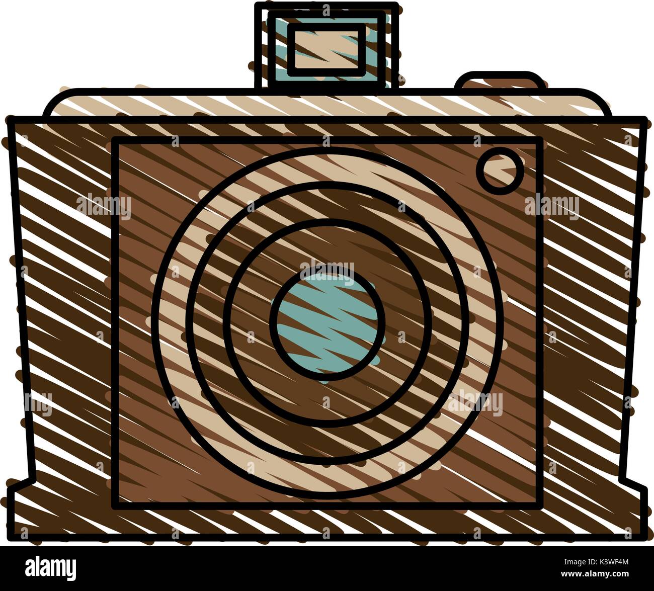 Isolated retro camera design Stock Vector Image & Art - Alamy