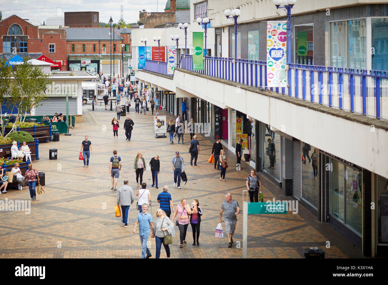 Landmark Stockport Town Centre Cheshire in gtr Manchester St Merseyway precinct Mersey Square