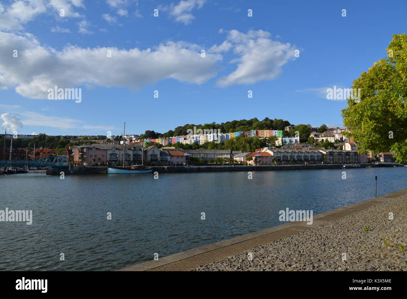 Bristol Baltic Wharf Harbour Area Stock Photo Alamy