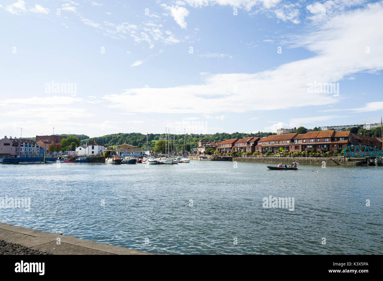 Bristol Baltic Wharf Harbour Area Stock Photo Alamy