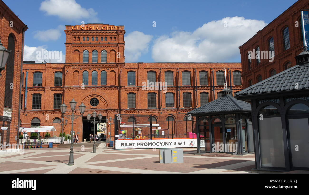 Manufaktura Shopping Mall, in Lodz Poland Stock Photo - Alamy