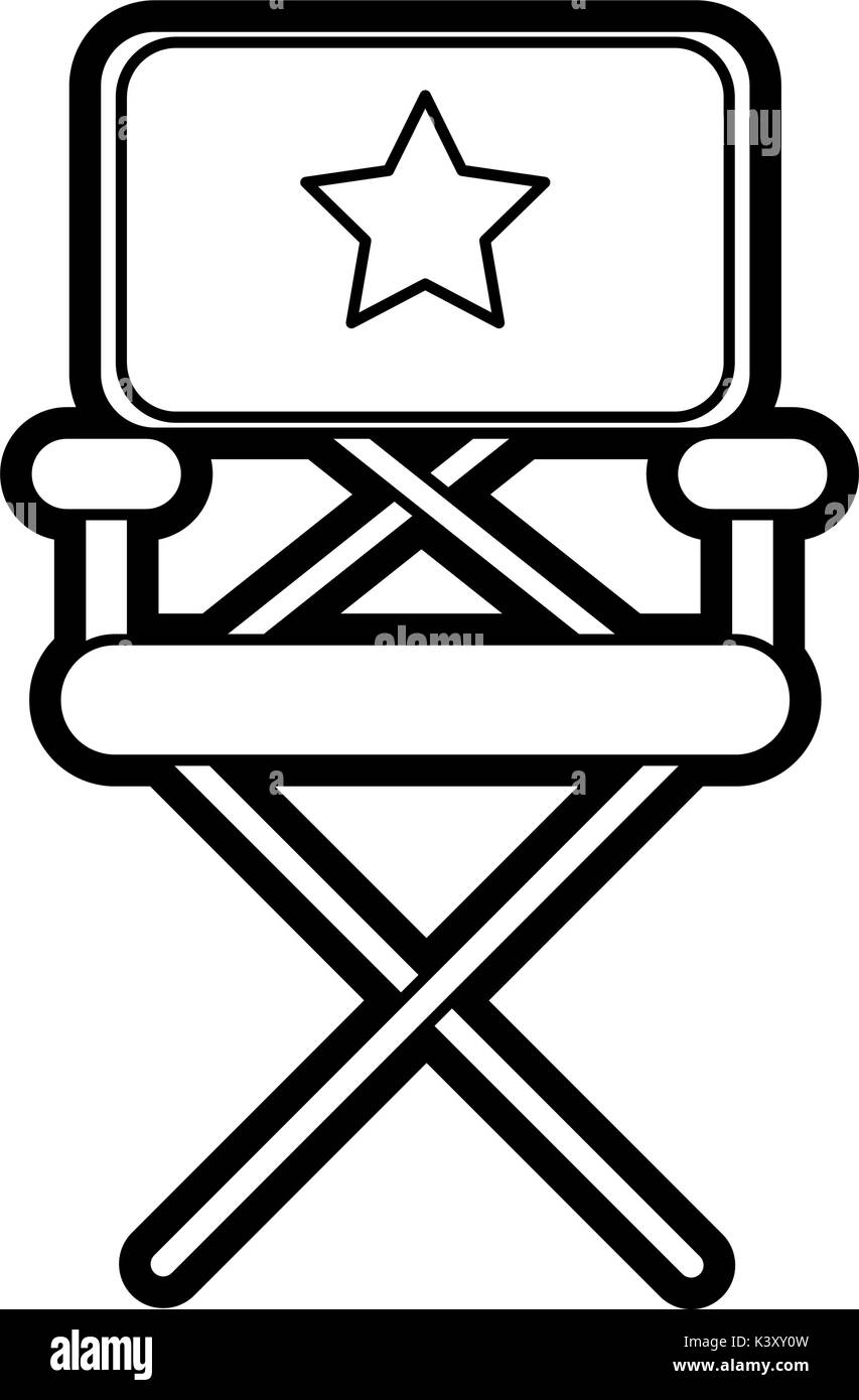 Isolated director chair design Stock Vector Image & Art Alamy