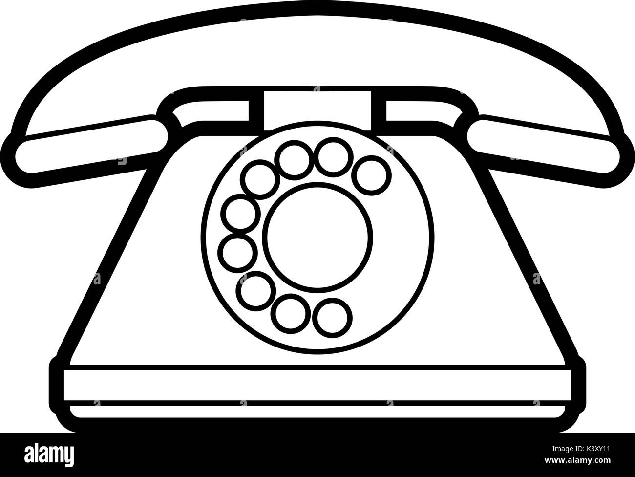 Phone Black and White Stock Photos & Images Alamy