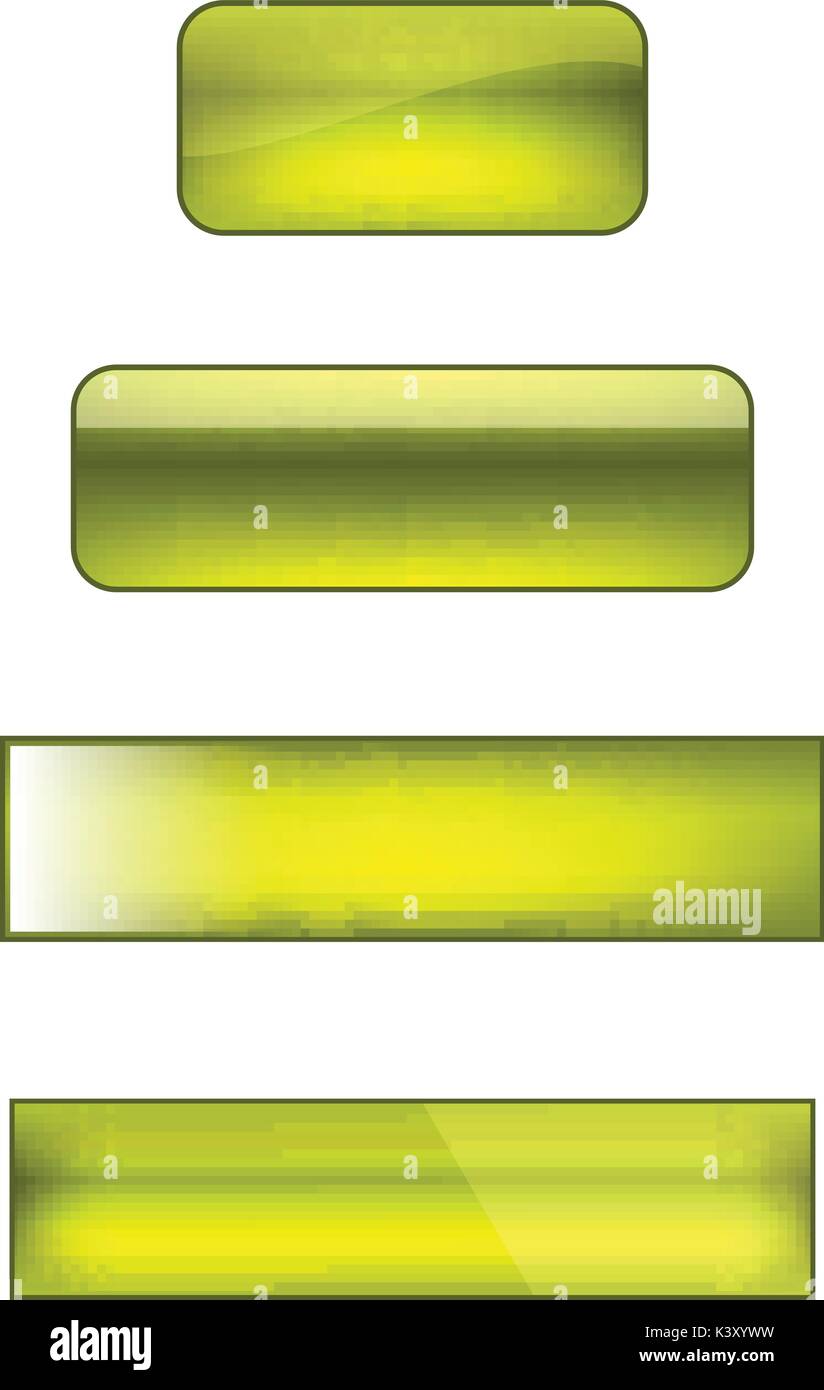 vector web buttons set Stock Vector Image & Art - Alamy