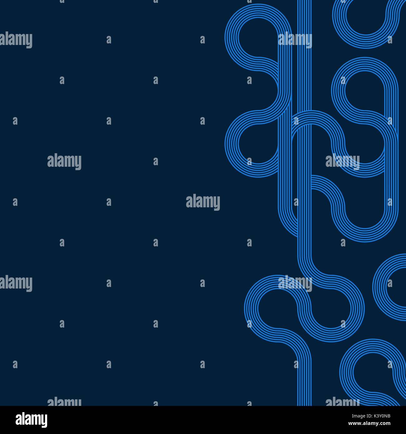 abstract vector background with stripes pattern - blue Stock Vector ...