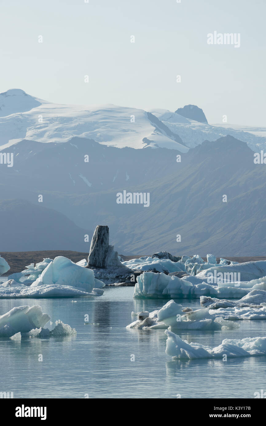 Jökulsárlón glacier lagoon in Iceland. Stock Photo