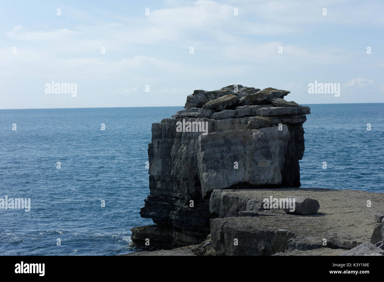Pulpit Rock, Portland, Dorset, England Stock Photo - Alamy