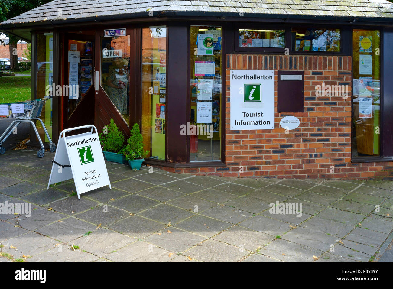 Tourist Information Office and  Visitor Centre Northallerton North Yorkshire England Stock Photo