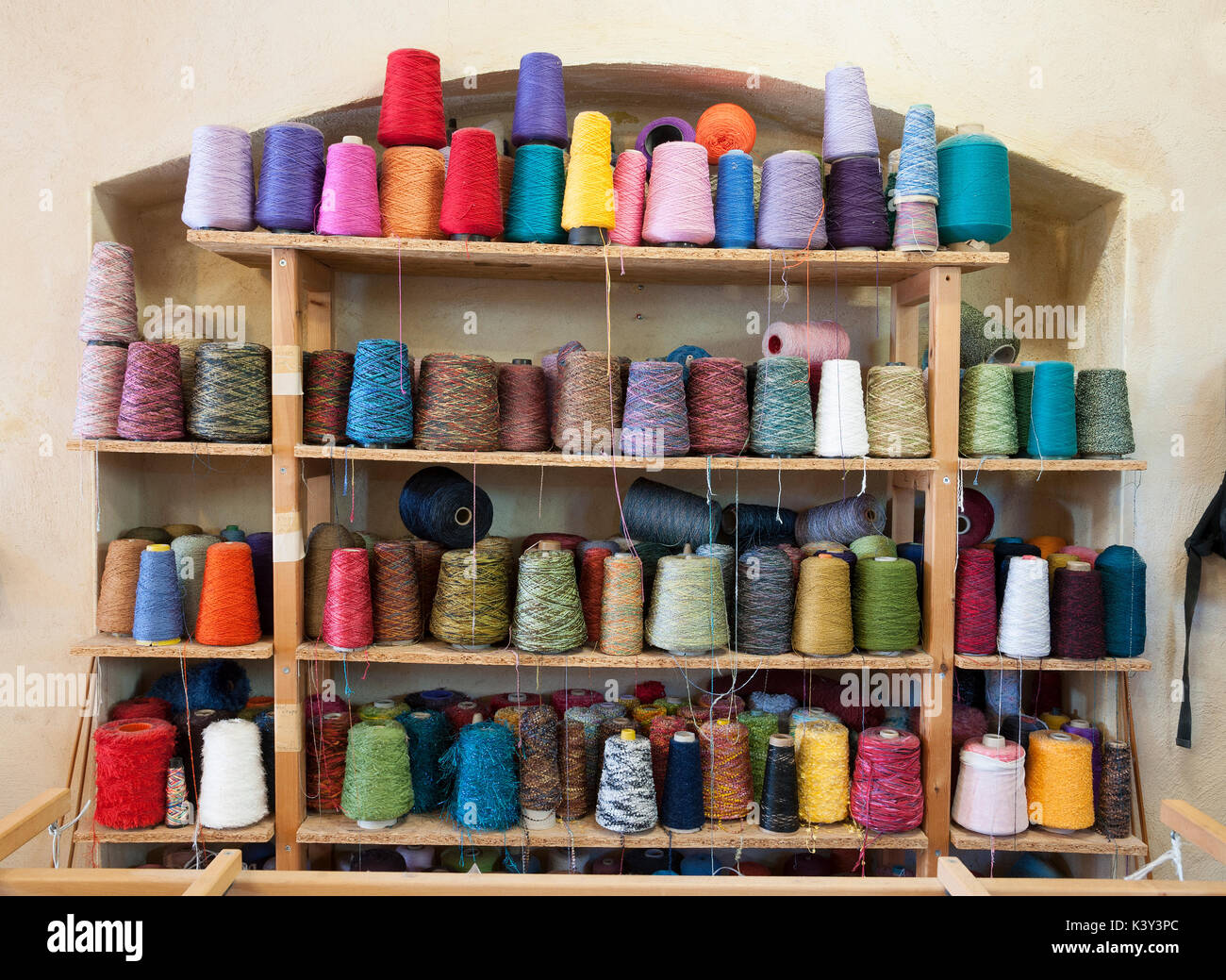 Colorful sewing thread Stock Photo - Alamy