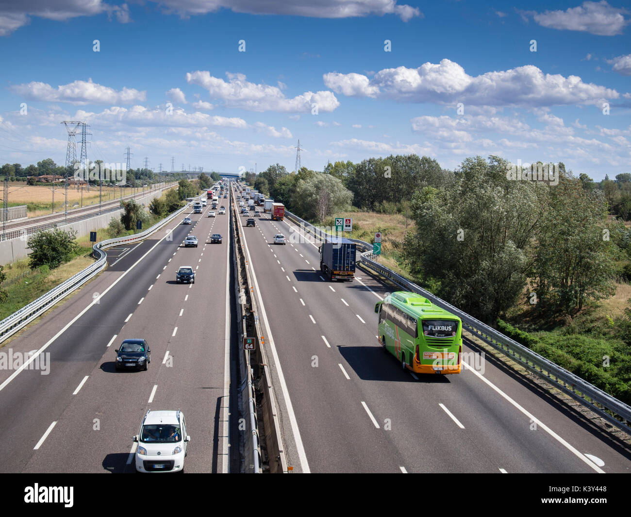Autostrada Del Sole Stock Photos & Autostrada Del Sole Stock Images Alamy