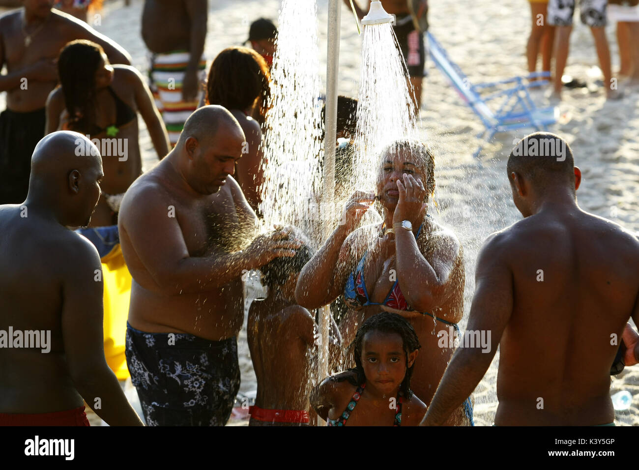 Public shower hires stock photography and images Alamy