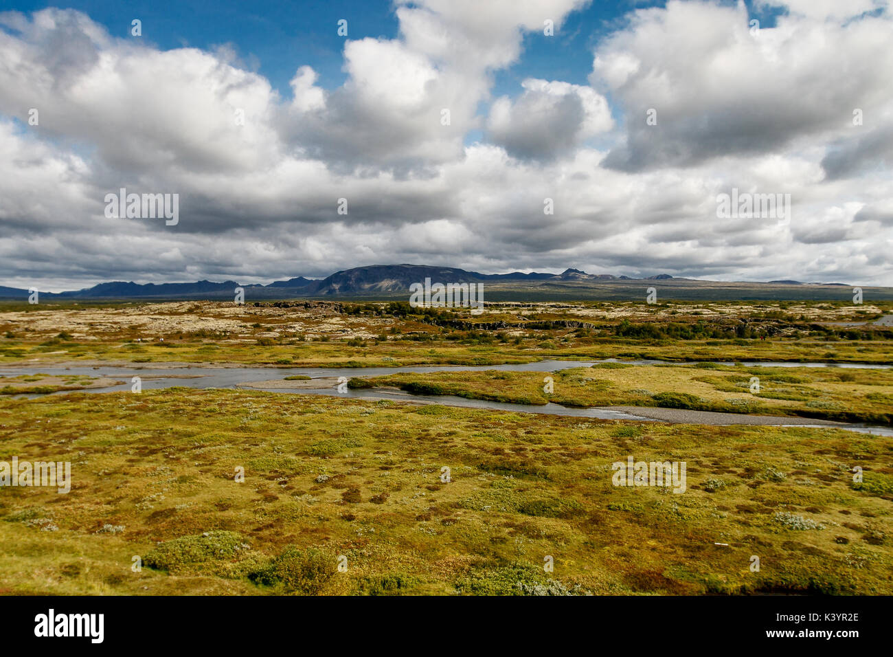 Pingvellir National Park Stock Photo