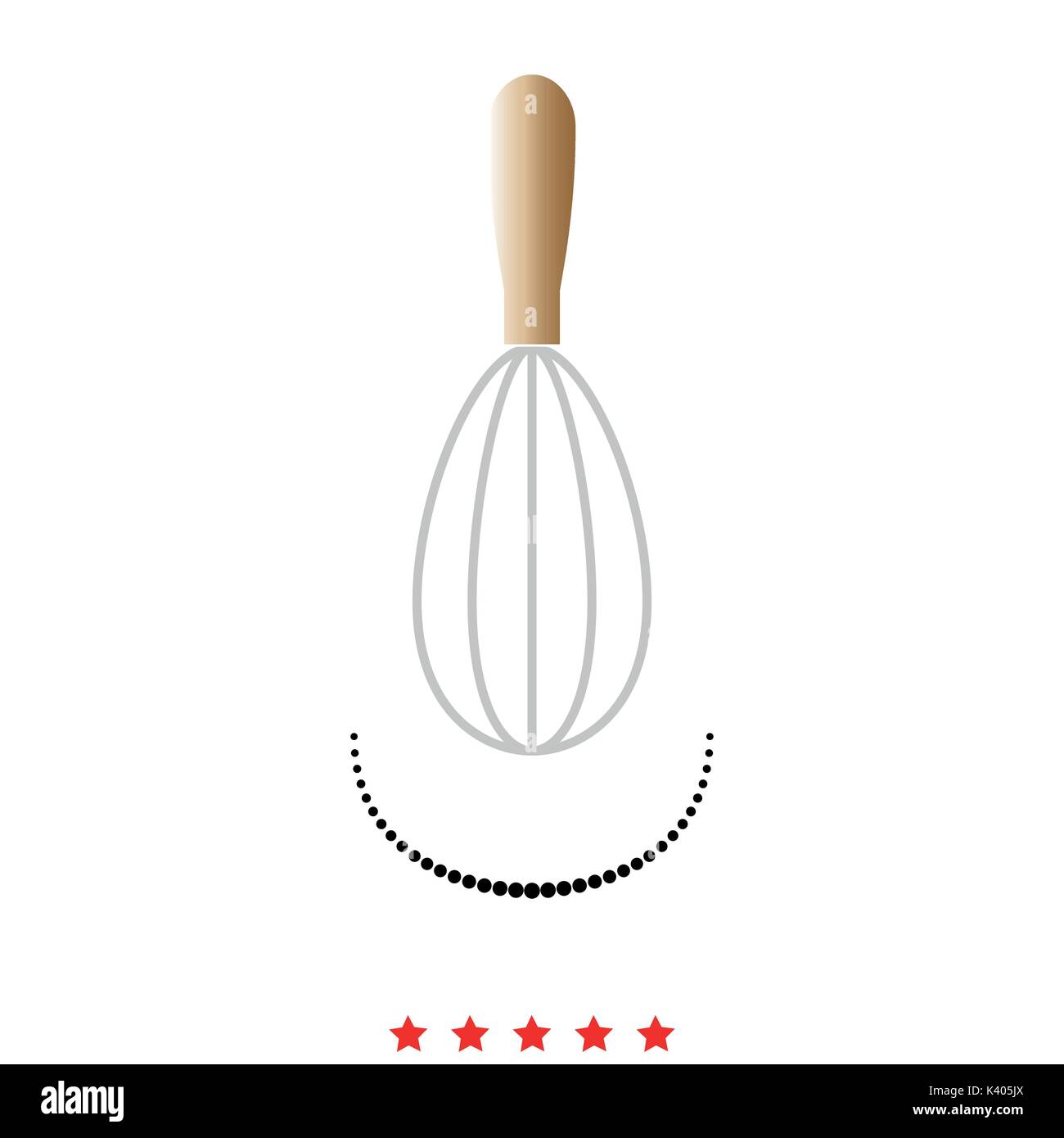 Whisk tool Stock Vector Images - Alamy