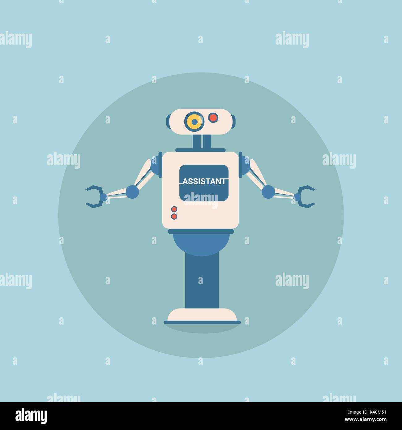 Modern Robot Futuristic Artificial Intelligence Mechanism Technology ...