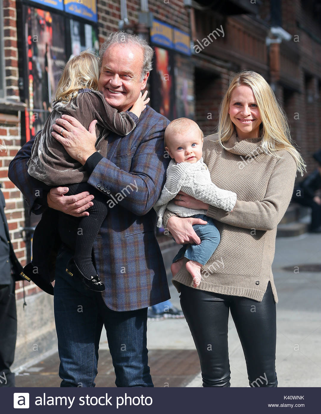 Kelsey Grammer, Kayte Walsh, Faith Grammer and Kelsey Gabriel Stock ...