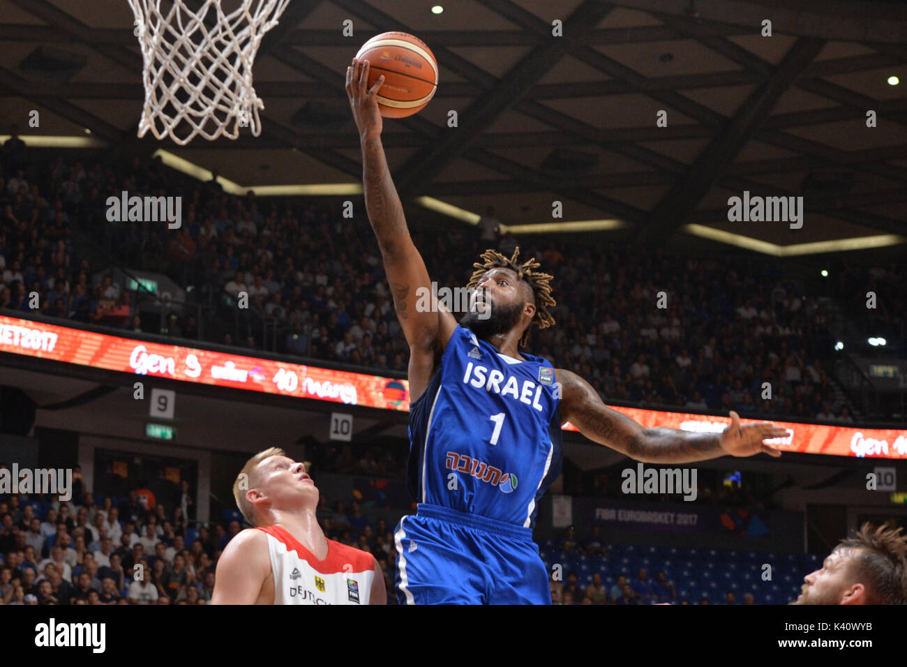 Telaviv, Israel. 03rd Sep, 2017. Richard Howel of Israel during ...