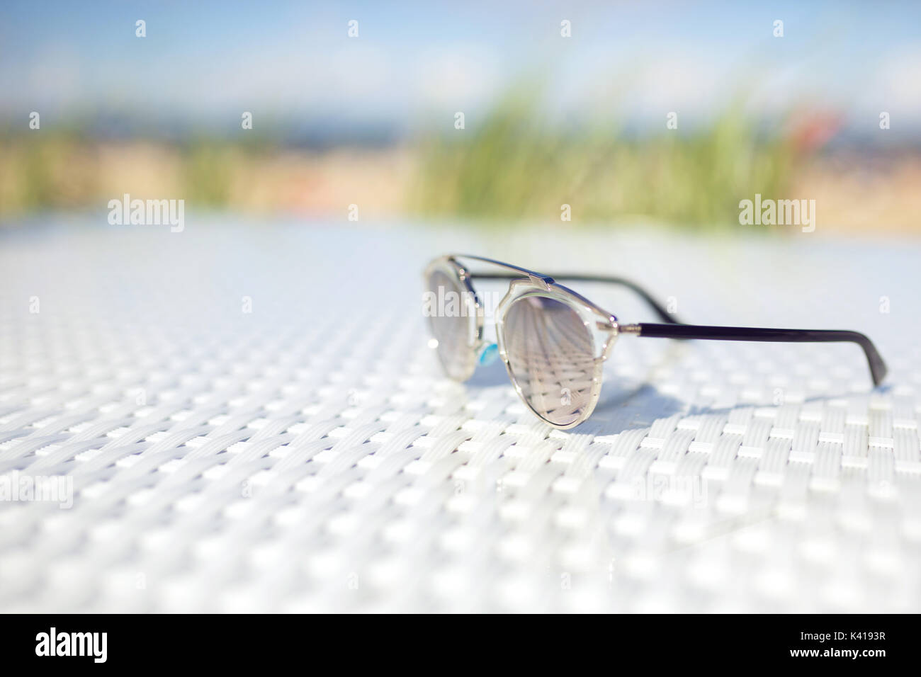 Glasses lying on table hi-res stock photography and images - Alamy