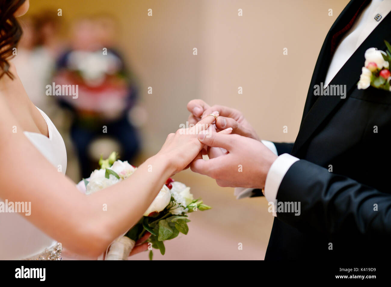 Close up bride groom hi-res stock photography and images - Alamy